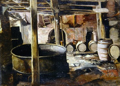 The Old Brewery, 1895 by Leon Henri Marie Frederic